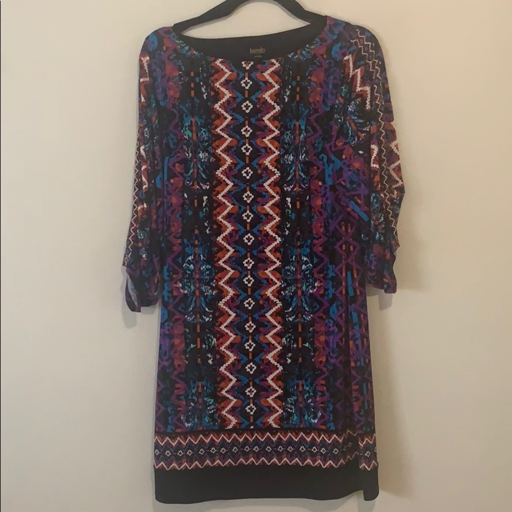 Laundry by Shelli Segal Printed Dress
